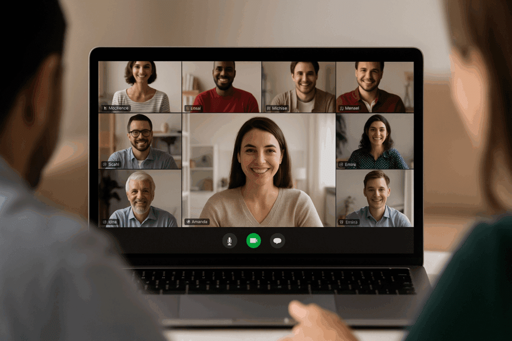 company virtual event