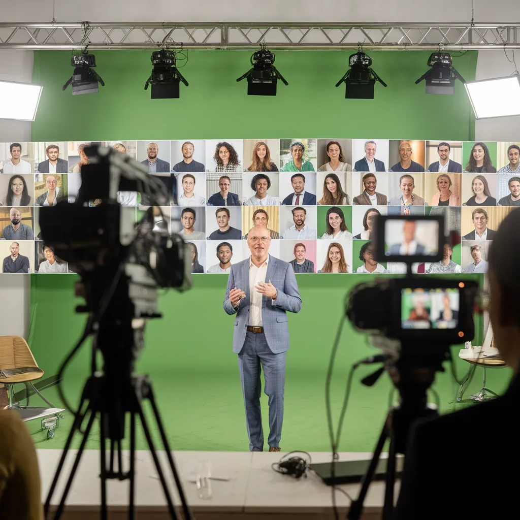 hybrid conference production