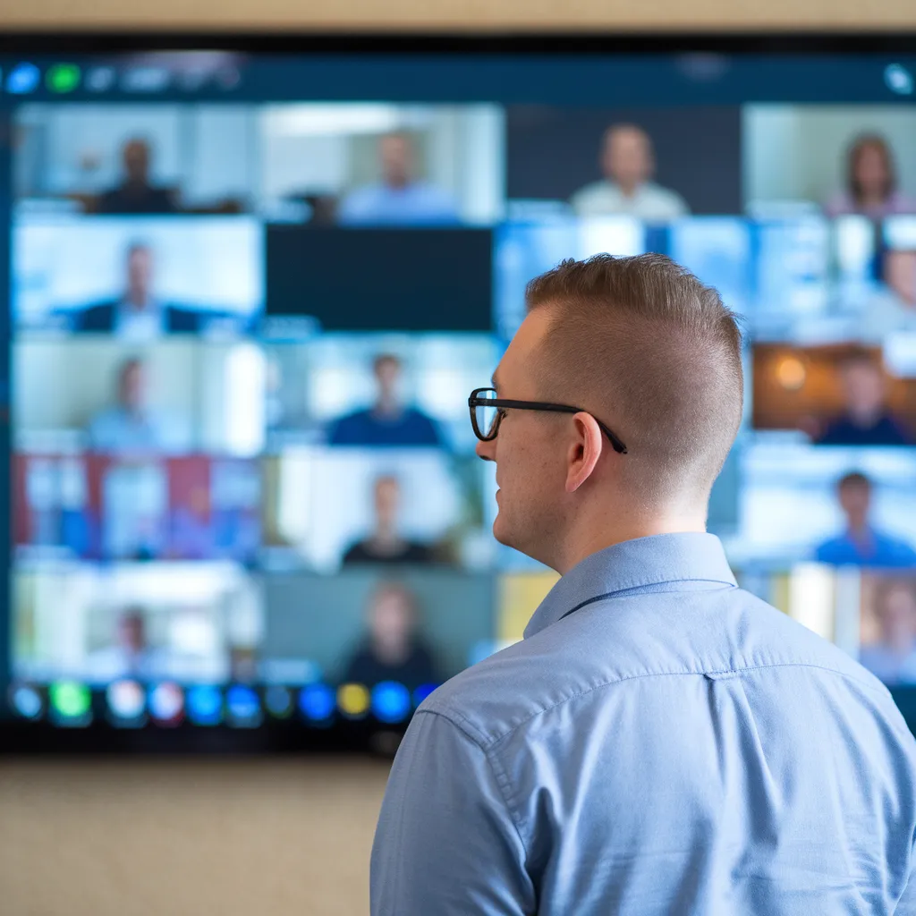 Zoom webinar production