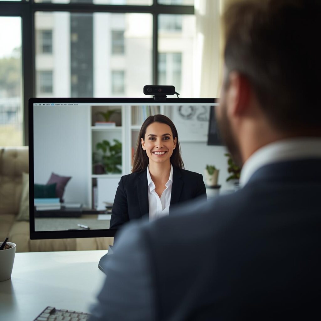 On-camera speaker coaching