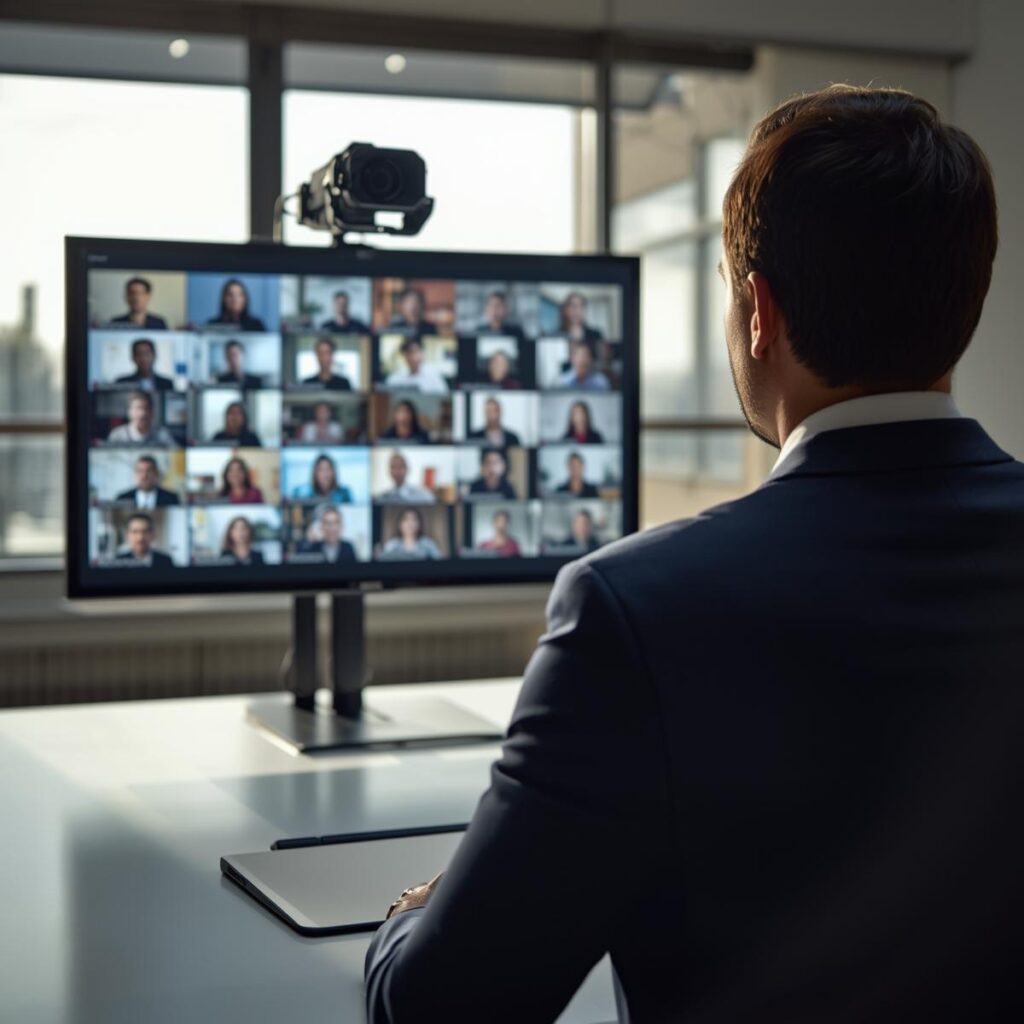 Zoom webinar production